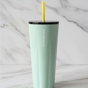 Starbucks Spring 2022 Puffy Seafoam Mint 24oz Tumbler Stainless Steel NWT